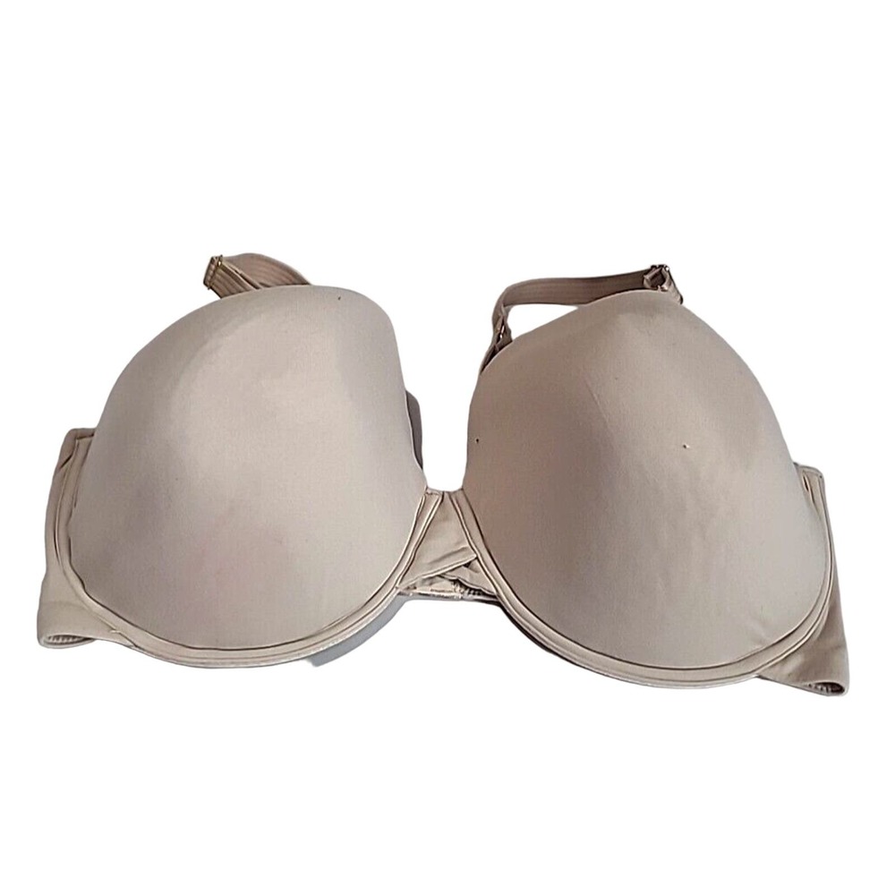 Joyspun Tan Full Coverage Adjustable‎ Straps Underwire T-Shirt Bra Size 42DD